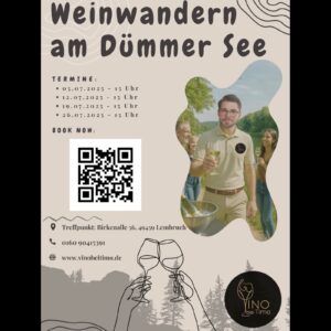 19.07.2025 - Weinwanderung am Dümmer See - Start: 15:00 Uhr